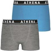 Boxers Athena Lot de 2 boxers garçon Citypack Easy Color