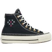 Baskets Converse Compensées Ctas Lift Hi Egret