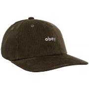 Casquette Obey Lowercase corduroy 6 panel str