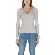 T-shirt Guess LS KYLA RIB HENLEY W4BP51 KBCO2