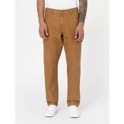 Pantalon Dickies DUCK CARPENTER DK0A4XIF-BROWN0DB1 DARK BROWN