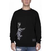 Polaire Dolly Noire Gufo Reale Crewneck