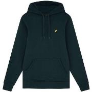 Sweat-shirt Lyle &amp; Scott ML416VOG PULLOVER HOODIE-W486 DARK GREEN