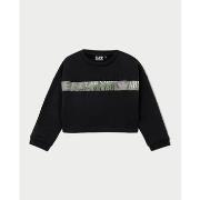 Sweat-shirt enfant Emporio Armani EA7 Sweat-shirt ras du cou fille ave...