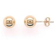 Boucles oreilles Brillaxis Boucle d'oreilles Boule 7 mm or 750/1000