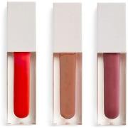 Gloss Makeup Revolution Lot de 3 Gloss à Lèvres Pro - Ignition/ Revoke...