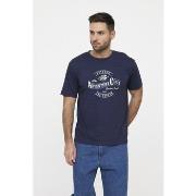 T-shirt Lee Cooper T-shirt AIGO Navy