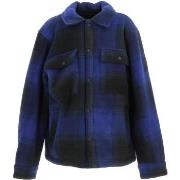 Veste enfant Teddy Smith Ron blue sherpa shirt jr