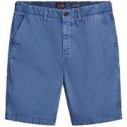 Short Superdry Officier chino shorts bleu