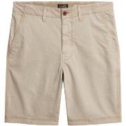 Short Superdry Officier chino shorts gris chateau