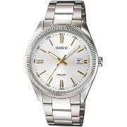 Montre Casio Montre Homme DATE - SILVER, GOLD INDEXES (Ø 39 mm)