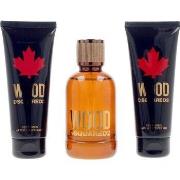 Eau de parfum Dsquared Coffret Wood Pour Homme 3 Pcs