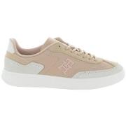 Baskets Tommy Hilfiger TH HERITAGE COURT SNEAKER LTHRE NUDE