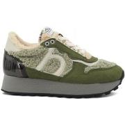 Chaussures Duuo Running Suede Pelo Sneaker Donna Verde D124079