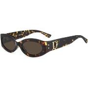 Lunettes de soleil Dsquared D2 0150/G/S Lunettes de soleil, Havana/Mar...