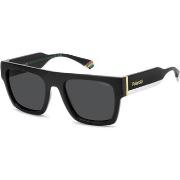 Lunettes de soleil Polaroid PLD 6224/S/X Lunettes de soleil, Noir/Gris...