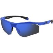 Lunettes de soleil Polaroid PLD 7055/S Lunettes de soleil, Bleu/Bleu, ...