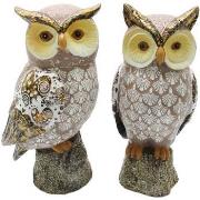 Statuettes et figurines Signes Grimalt Owl Figure 2 Unités