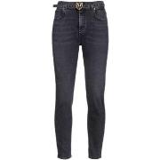 Jeans Pinko Jeans rose taille haute noir