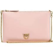 Sac Pinko Clutch rose classique rose