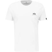 T-shirt Alpha T-shirt blanc de base