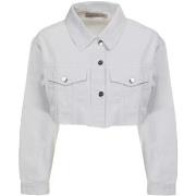 Blouson Hinnominate Veste en jeans blanc hinnomminé