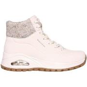 Baskets Skechers BASKETS UNO RUGGED DARLING DAZE BEIGE