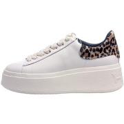 Baskets Ash Moby blanc leopard