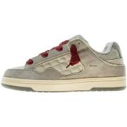 Baskets Date Skateboard nylon beige