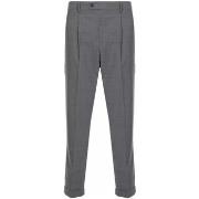 Pantalon Les Hommes élégant pantalon gris