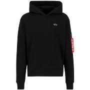 Sweat-shirt Alpha hoodie noir