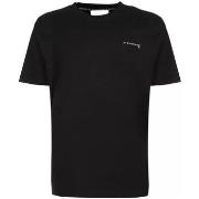 T-shirt John Richmond t-shirt logo blanc noir