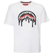 T-shirt Sprayground blanc t-shirt lisse