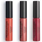 Rouges à lèvres Makeup Revolution Lot de 3 Rouge à Lèvres Crème - 107 ...