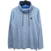 Sweat-shirt Tom Tailor - Sweat col montant - bleu chiné