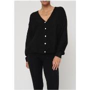 Pull Kebello Gilet Cardigan Noir F