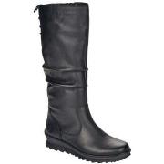 Bottines Remonte black casual closed ladies' boots