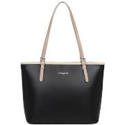 Sac a main LANCASTER Sac cabas Ref 38653 noir 28*25*13 cm