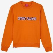 Sweat-shirt Oxbow Sweat floqué wording P2SHEEKY