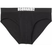 Slips Dsquared culotte élastique noire avec logo