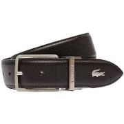 Ceinture Lacoste Ceinture en cuir homme Ref 47966 M84 Marron Noir