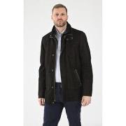 Blouson La Canadienne Surveste chaude nubuck marron-048132