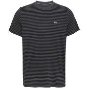 T-shirt Tommy Jeans T shirt Slim Ref 64031 BDS Noir