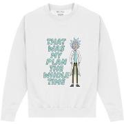 Sweat-shirt Rick And Morty My Plan