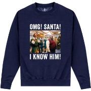 Sweat-shirt Elf OMG Santa Photo