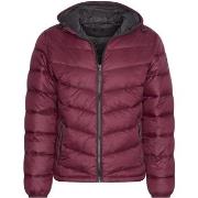 Parka Cappuccino Italia Hooded Winter Jacket Burgundy