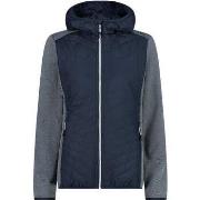 Veste Cmp WOMAN JACKET HYBRID FIX HOOD