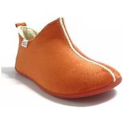 Chaussons La Maison De L'espadrille bottillon laine orange