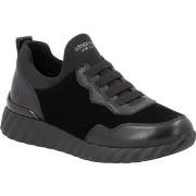 Baskets basses Remonte black casual closed ladies shoes