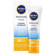 Soins corps &amp; bain Nivea SUN FACIAL control de brillos SPF50 50 ml